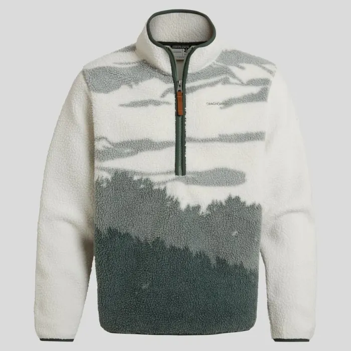 Mens Half Zip Fleece Craghoppers National Trust Hathers Half Zip Fleece Laurel Green Print Mens Half Zip Fleece Craghoppers National Trust Hathers Half Zip Fleece Laurel Green Print