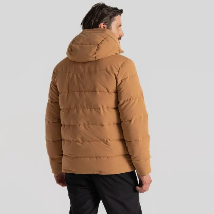Mens Insulated Jackets Craghoppers Aaron Downlike Hooded Jacket Boulder Mens Insulated Jackets Craghoppers Aaron Downlike Hooded Jacket Boulder