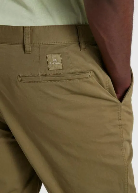 Mens Khaki Cotton Twill Chinos Paul Smith Pants Mens Khaki Cotton Twill Chinos Paul Smith Pants