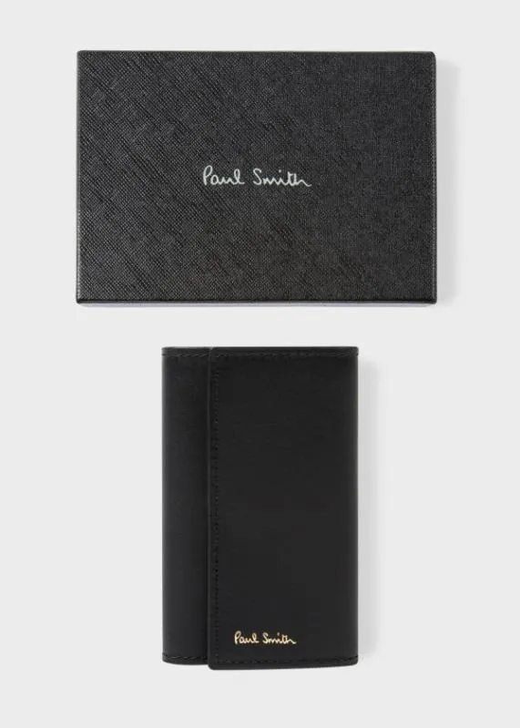 Mens Leather 039Signature Stripe039 Interior Key Case Paul Smith Monogrammed Gifts