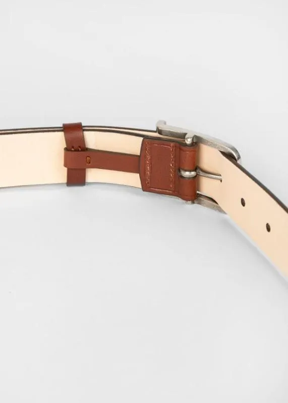 Mens Leather Woven Stitch Belt Paul Smith Belts Mens Leather Woven Stitch Belt Paul Smith Belts