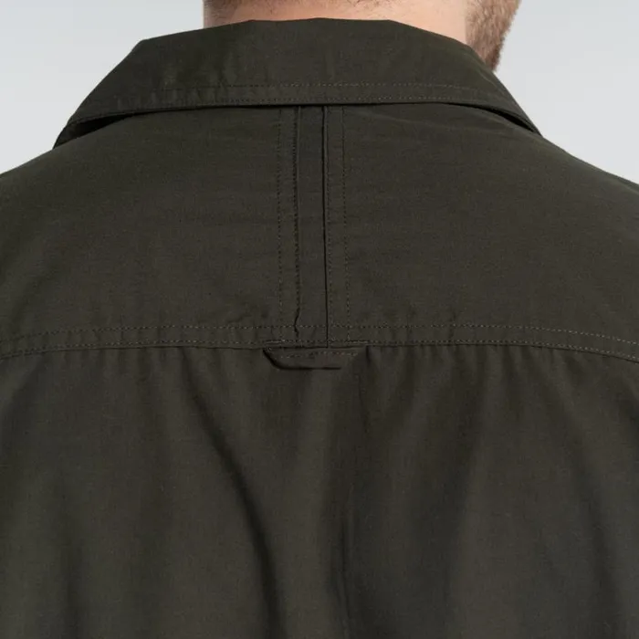 Mens Long Sleeve Craghoppers Expert Kiwi Long Sleeved Shirt Dark Cedar Green Mens Long Sleeve Craghoppers Expert Kiwi Long Sleeved Shirt Dark Cedar Green