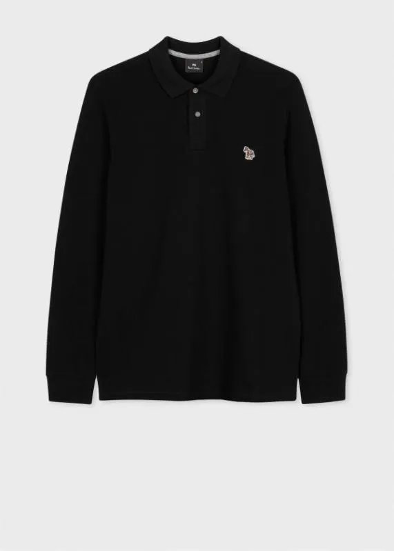 Mens LongSleeve Zebra Polo Shirt Paul Smith Polo Shirts