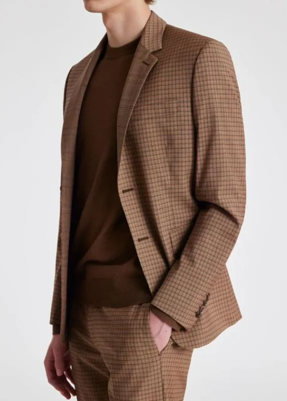 Mens Overdyed Check Blazer Paul Smith Blazers Mens Overdyed Check Blazer Paul Smith Blazers