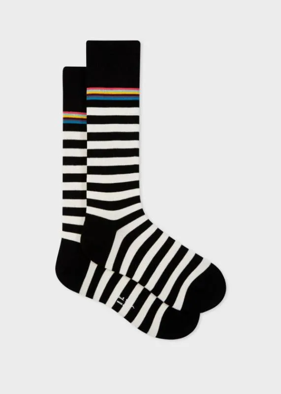 Mens Polka Dot Stripe Socks Two Pack Paul Smith Socks Mens Polka Dot Stripe Socks Two Pack Paul Smith Socks