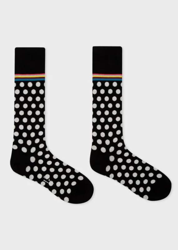 Mens Polka Dot Stripe Socks Two Pack Paul Smith Socks Mens Polka Dot Stripe Socks Two Pack Paul Smith Socks