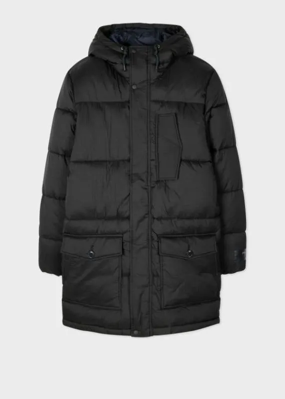 Mens RecycledNylon Wadded Parka Paul Smith Coats and Jackets