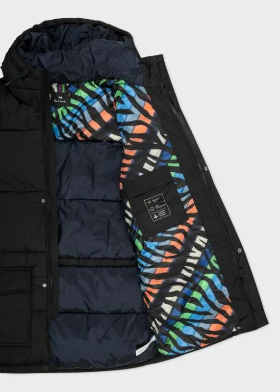 Mens RecycledNylon Wadded Parka Paul Smith Coats and Jackets Mens RecycledNylon Wadded Parka Paul Smith Coats and Jackets