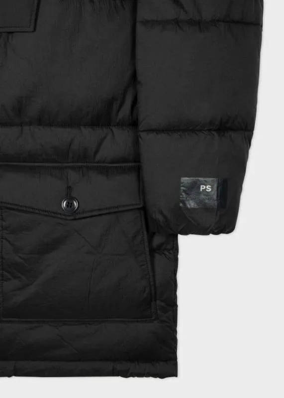 Mens RecycledNylon Wadded Parka Paul Smith Coats and Jackets Mens RecycledNylon Wadded Parka Paul Smith Coats and Jackets