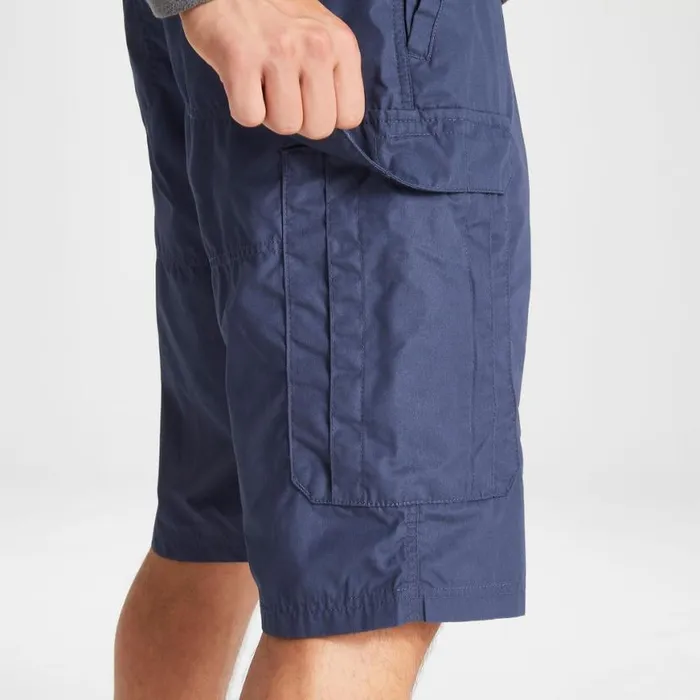 Mens Shorts Craghoppers Kiwi Long Shorts Steel Blue Mens Shorts Craghoppers Kiwi Long Shorts Steel Blue