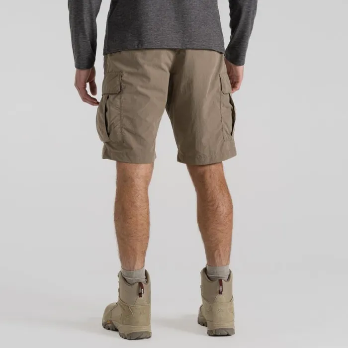 Mens Shorts Craghoppers NosiLife Cargo Short III Pebble Mens Shorts Craghoppers NosiLife Cargo Short III Pebble