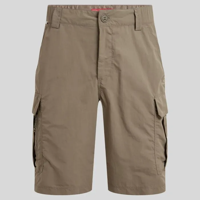 Mens Shorts Craghoppers NosiLife Cargo Short III Pebble Mens Shorts Craghoppers NosiLife Cargo Short III Pebble