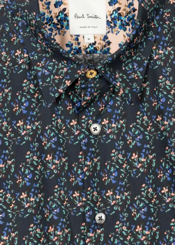 Mens SlimFit 039Lemon Tree039 Shirt Paul Smith Shirts Mens SlimFit 039Lemon Tree039 Shirt Paul Smith Shirts
