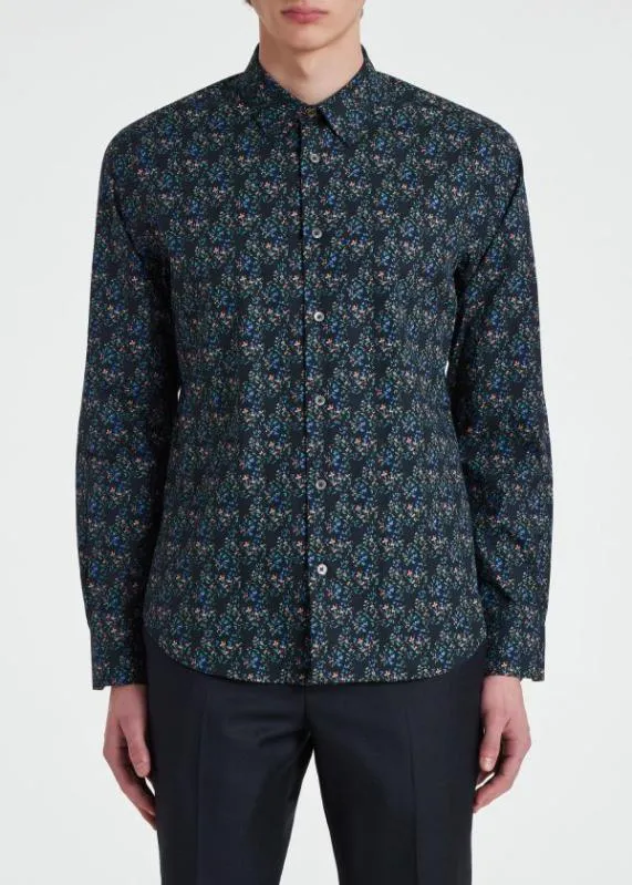 Mens SlimFit 039Lemon Tree039 Shirt Paul Smith Shirts Mens SlimFit 039Lemon Tree039 Shirt Paul Smith Shirts