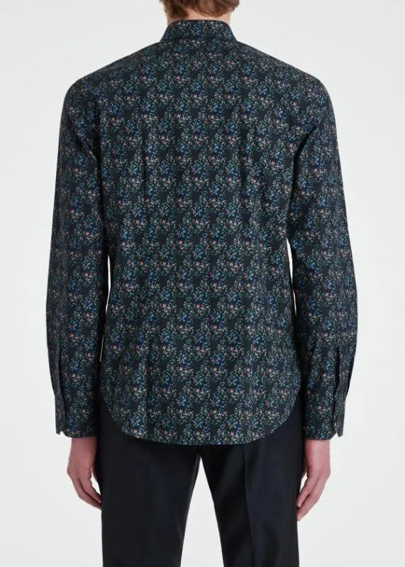 Mens SlimFit 039Lemon Tree039 Shirt Paul Smith Shirts Mens SlimFit 039Lemon Tree039 Shirt Paul Smith Shirts