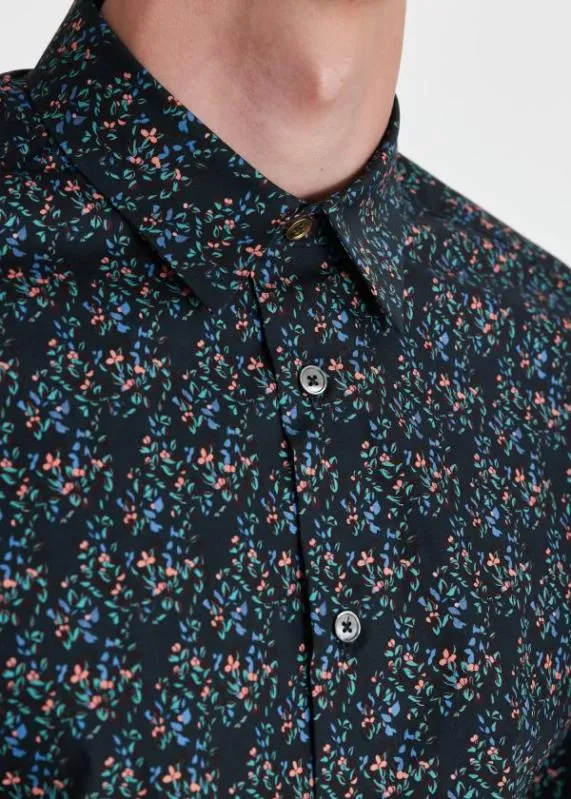 Mens SlimFit 039Lemon Tree039 Shirt Paul Smith Shirts Mens SlimFit 039Lemon Tree039 Shirt Paul Smith Shirts