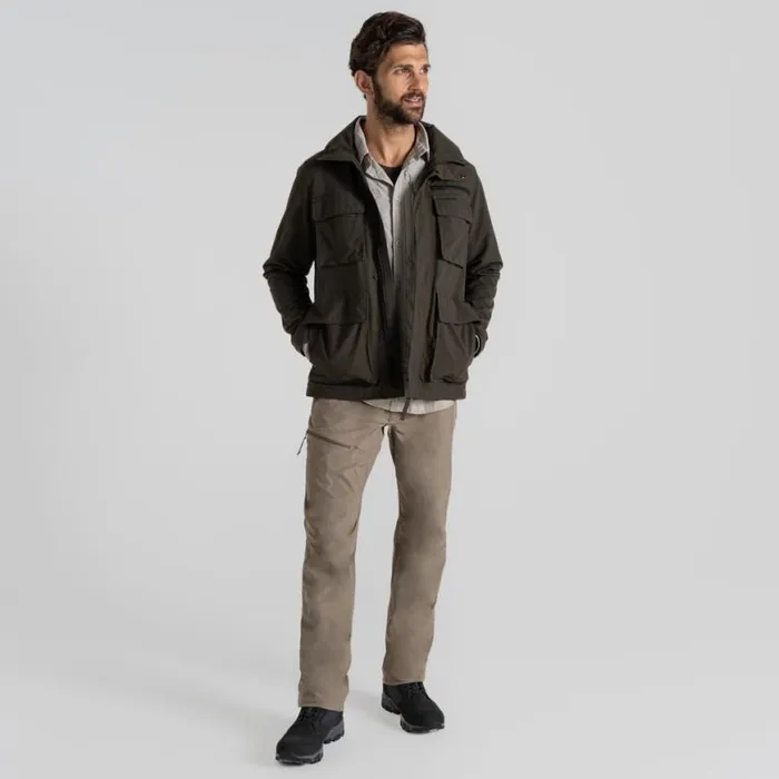 Mens Softshell Jackets Craghoppers NosiLife Adventure Jacket IV Woodland Green Mens Softshell Jackets Craghoppers NosiLife Adventure Jacket IV Woodland Green