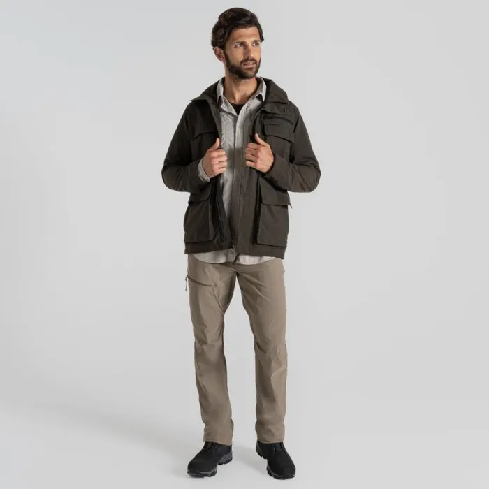 Mens Softshell Jackets Craghoppers NosiLife Adventure Jacket IV Woodland Green Mens Softshell Jackets Craghoppers NosiLife Adventure Jacket IV Woodland Green