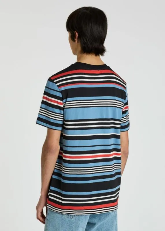 Mens Striped 039Happy039 TShirt Paul Smith TShirts Mens Striped 039Happy039 TShirt Paul Smith TShirts