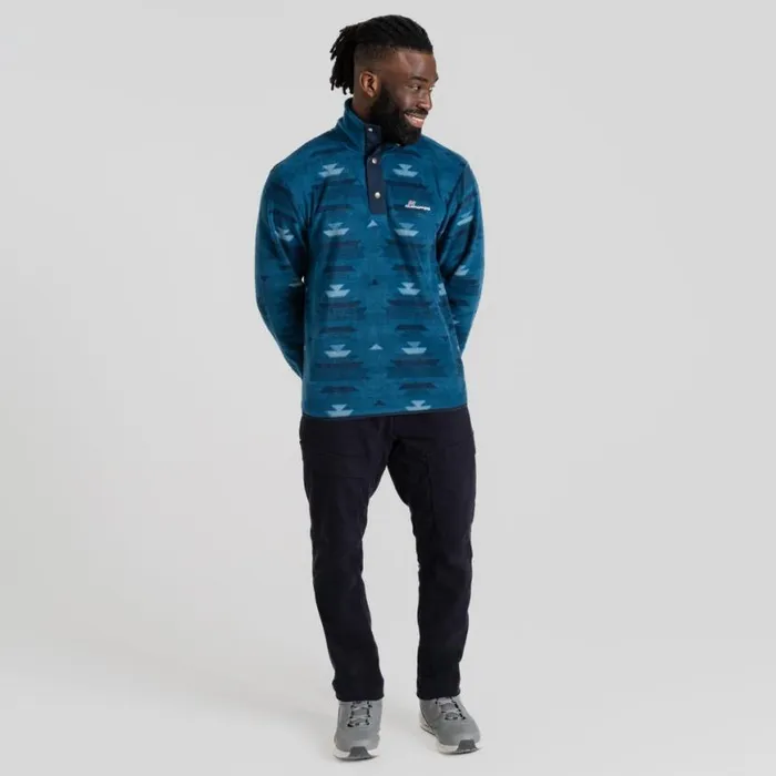 Mens Sweatshirts Craghoppers Dewlish Insulating Overhead Blue Navy Print Mens Sweatshirts Craghoppers Dewlish Insulating Overhead Blue Navy Print