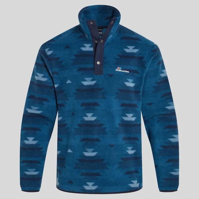 Mens Sweatshirts Craghoppers Dewlish Insulating Overhead Blue Navy Print Mens Sweatshirts Craghoppers Dewlish Insulating Overhead Blue Navy Print