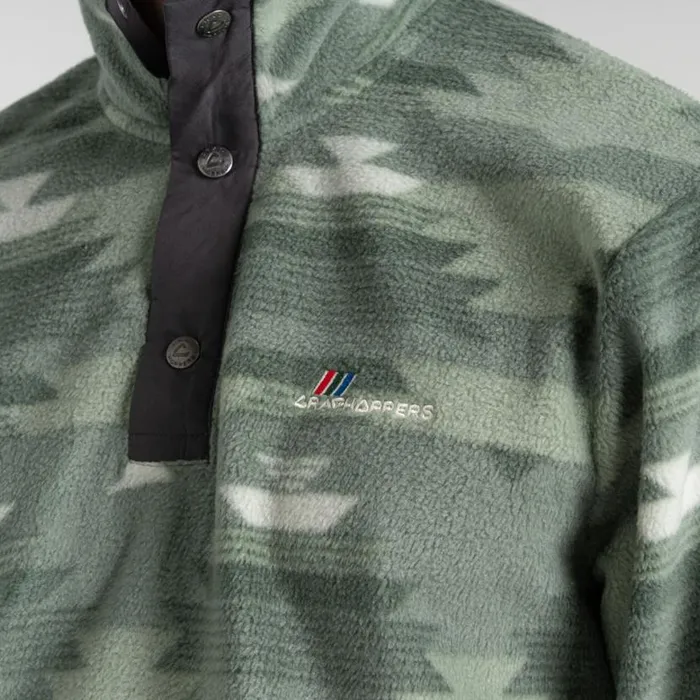 Mens Sweatshirts Craghoppers Dewlish Insulating Overhead Laurel Green Print Mens Sweatshirts Craghoppers Dewlish Insulating Overhead Laurel Green Print