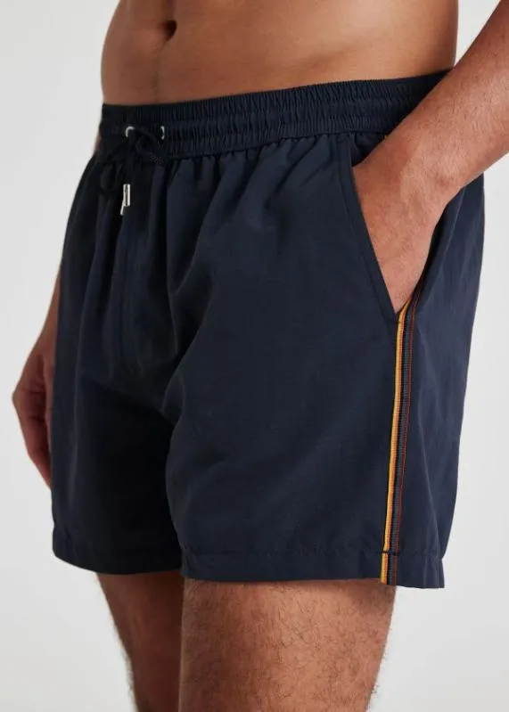 Mens Swim Shorts With 039Artist Stripe039 Trim Paul Smith Swimwear Mens Swim Shorts With 039Artist Stripe039 Trim Paul Smith Swimwear