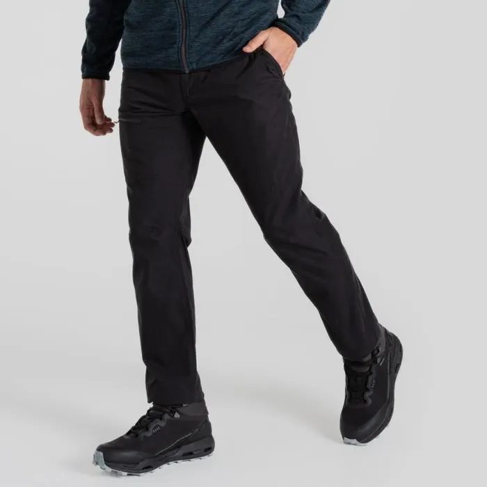 Mens Walking Trousers Craghoppers Brisk Trousers Black