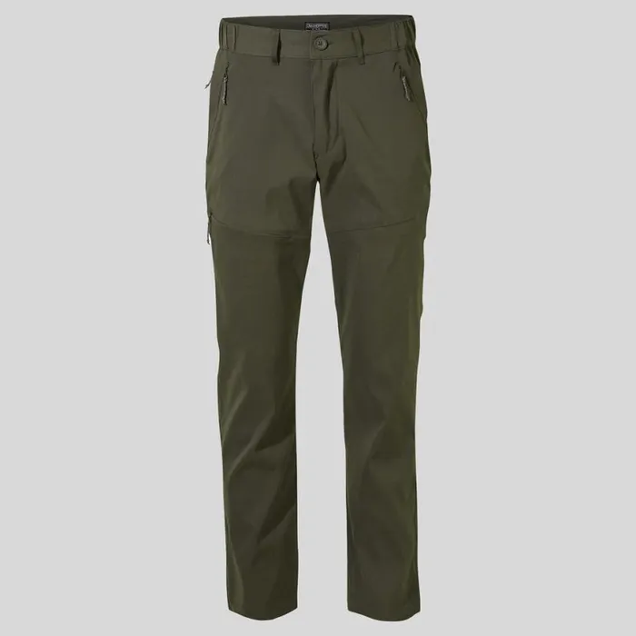 Mens Walking Trousers Craghoppers Kiwi Pro II Trousers Dark Khaki Mens Walking Trousers Craghoppers Kiwi Pro II Trousers Dark Khaki