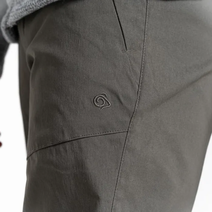 Mens Walking Trousers Craghoppers Kiwi Pro II Trousers Dark Khaki Mens Walking Trousers Craghoppers Kiwi Pro II Trousers Dark Khaki