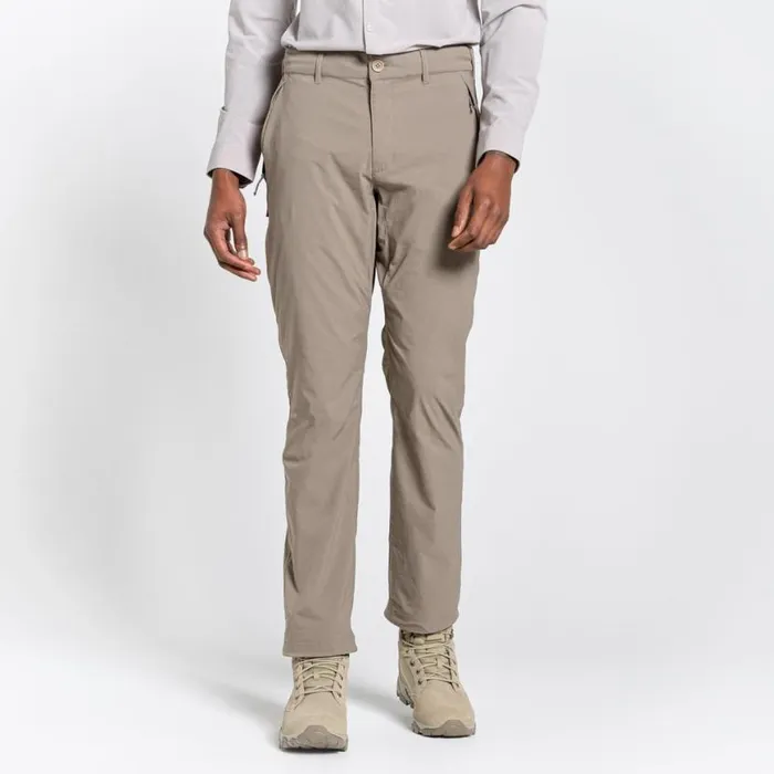 Mens Walking Trousers Craghoppers NosiLife Pro II Trousers Pebble