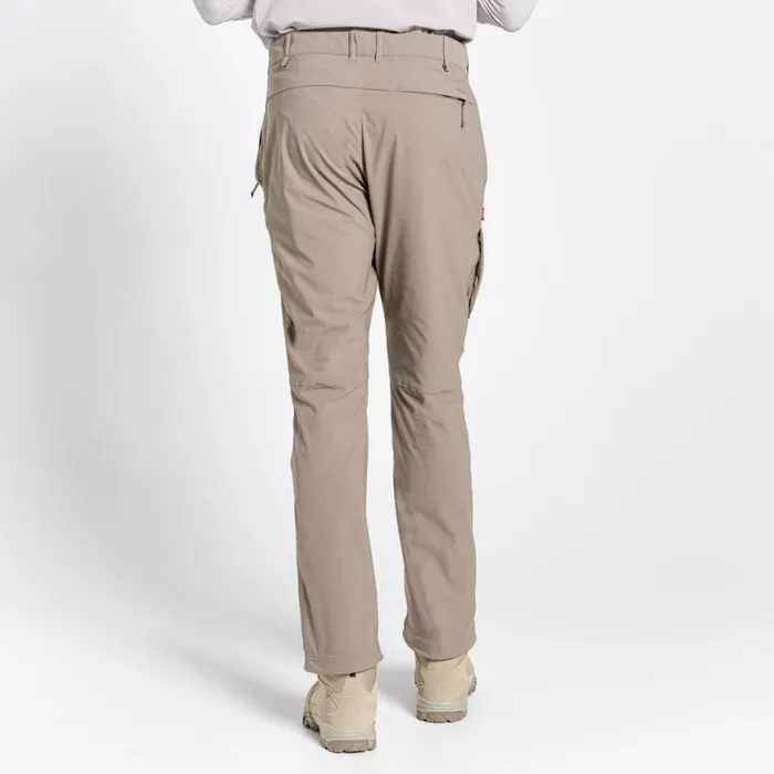 Mens Walking Trousers Craghoppers NosiLife Pro II Trousers Pebble Mens Walking Trousers Craghoppers NosiLife Pro II Trousers Pebble