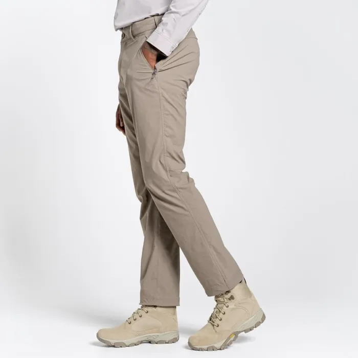 Mens Walking Trousers Craghoppers NosiLife Pro II Trousers Pebble Mens Walking Trousers Craghoppers NosiLife Pro II Trousers Pebble