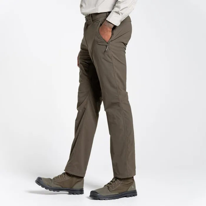 Mens Walking Trousers Craghoppers NosiLife Pro II Trousers Woodland Green Mens Walking Trousers Craghoppers NosiLife Pro II Trousers Woodland Green