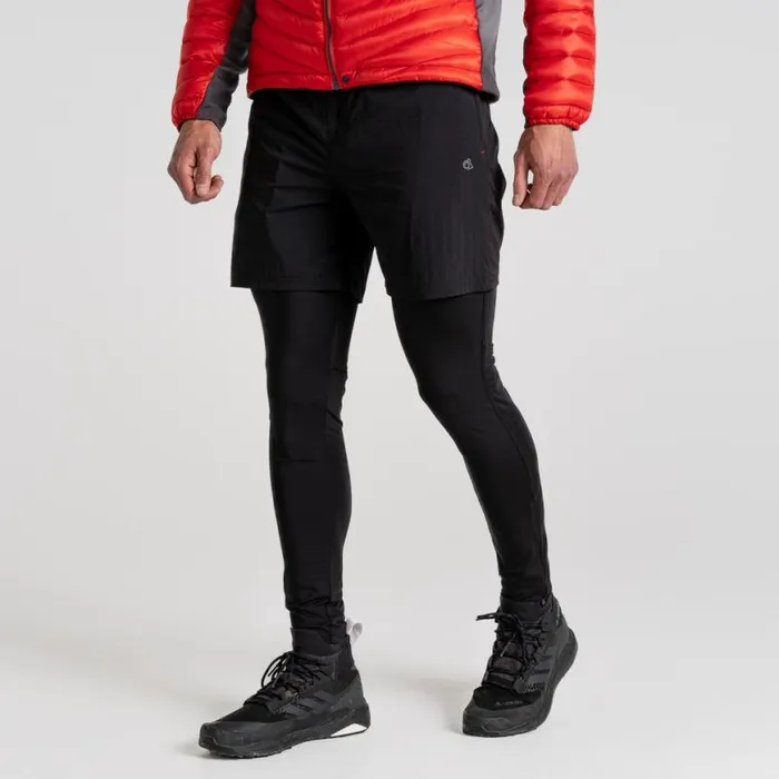 Mens Walking Trousers Craghoppers Thermo Leggings Black Mens Walking Trousers Craghoppers Thermo Leggings Black
