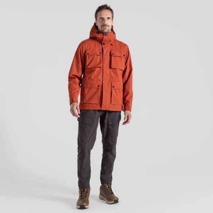 Mens Waterproof Jackets Craghoppers Hartley Waterproof Jacket Red Beach Mens Waterproof Jackets Craghoppers Hartley Waterproof Jacket Red Beach