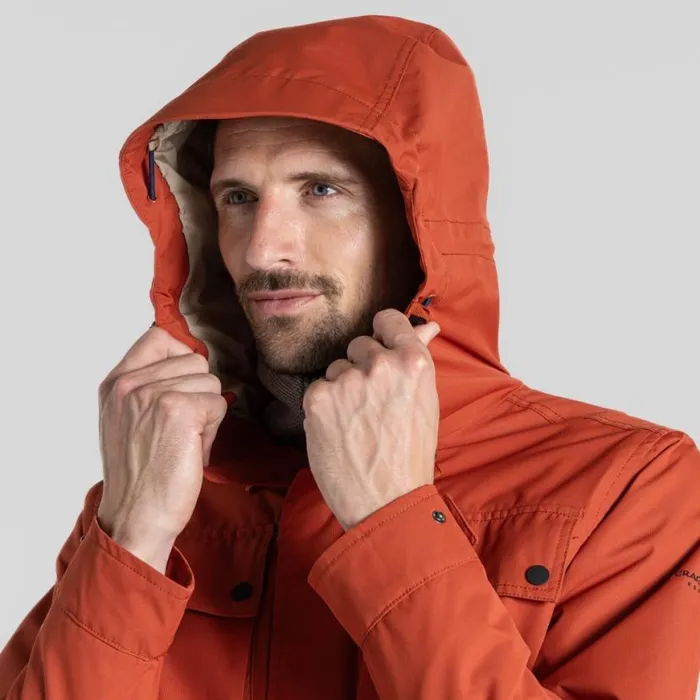 Mens Waterproof Jackets Craghoppers Hartley Waterproof Jacket Red Beach Mens Waterproof Jackets Craghoppers Hartley Waterproof Jacket Red Beach