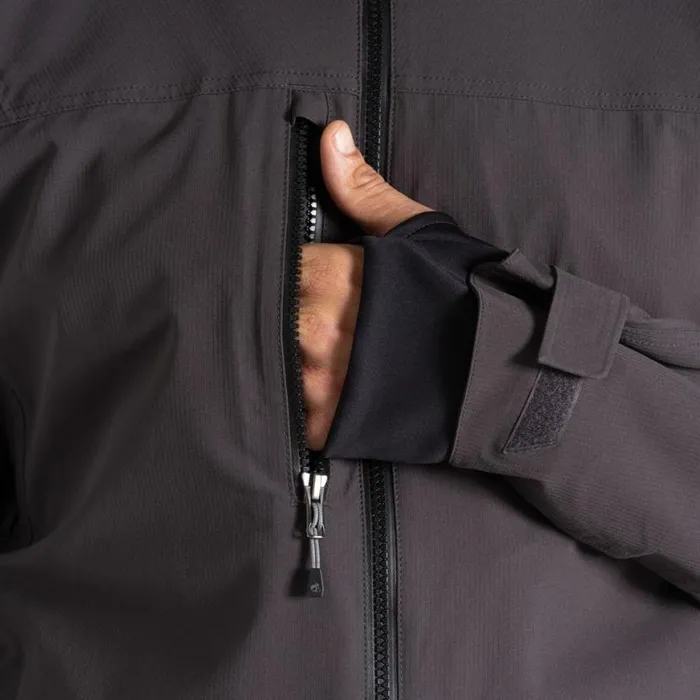 Mens Waterproof Jackets Craghoppers Richmond Stretch Workwear Jacket Carbon Grey Mens Waterproof Jackets Craghoppers Richmond Stretch Workwear Jacket Carbon Grey