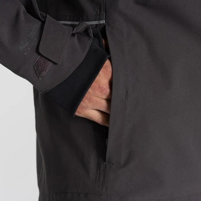 Mens Waterproof Jackets Craghoppers Richmond Stretch Workwear Jacket Carbon Grey Mens Waterproof Jackets Craghoppers Richmond Stretch Workwear Jacket Carbon Grey
