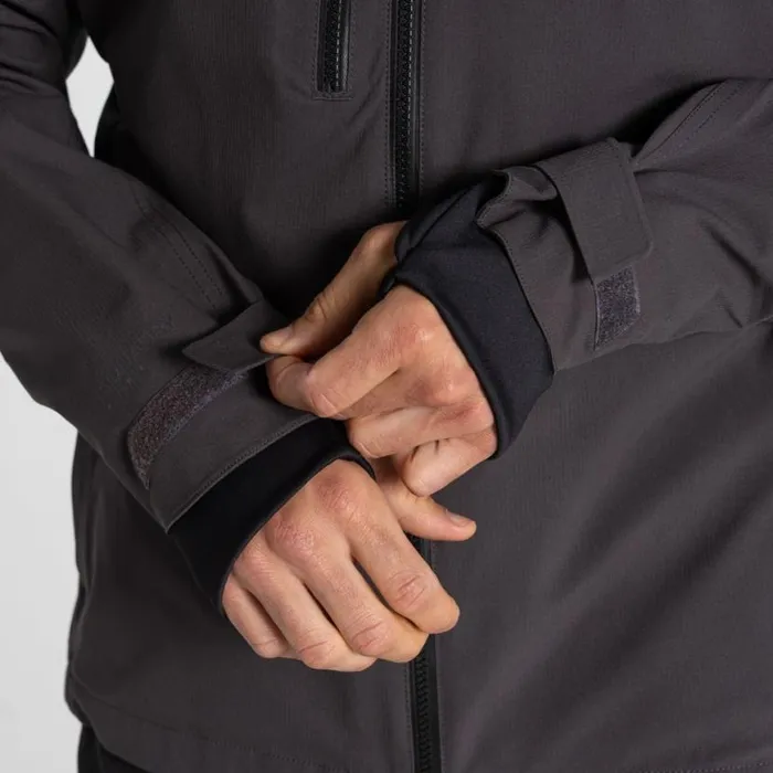 Mens Waterproof Jackets Craghoppers Richmond Stretch Workwear Jacket Carbon Grey Mens Waterproof Jackets Craghoppers Richmond Stretch Workwear Jacket Carbon Grey