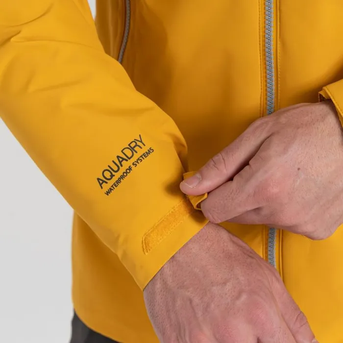 Mens Waterproof Jackets Craghoppers Sebastian Waterproof Jacket Warbler Yellow Mens Waterproof Jackets Craghoppers Sebastian Waterproof Jacket Warbler Yellow