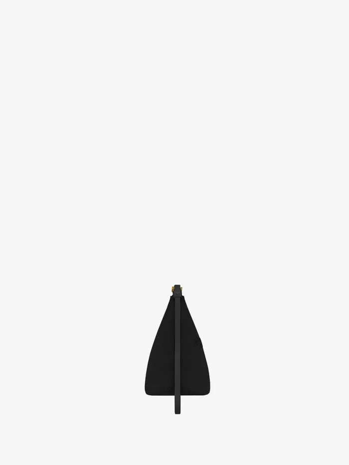 Mini Pouch In Canvas Black Women Givenchy Wallets and Card Holders