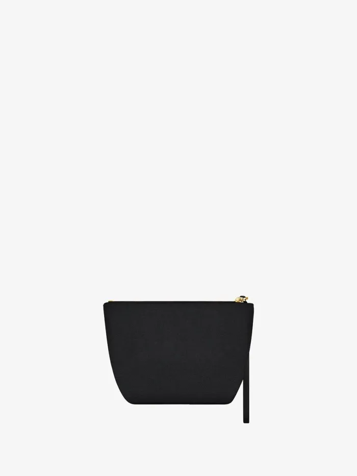 Mini Pouch In Canvas Black Women Givenchy Wallets and Card Holders