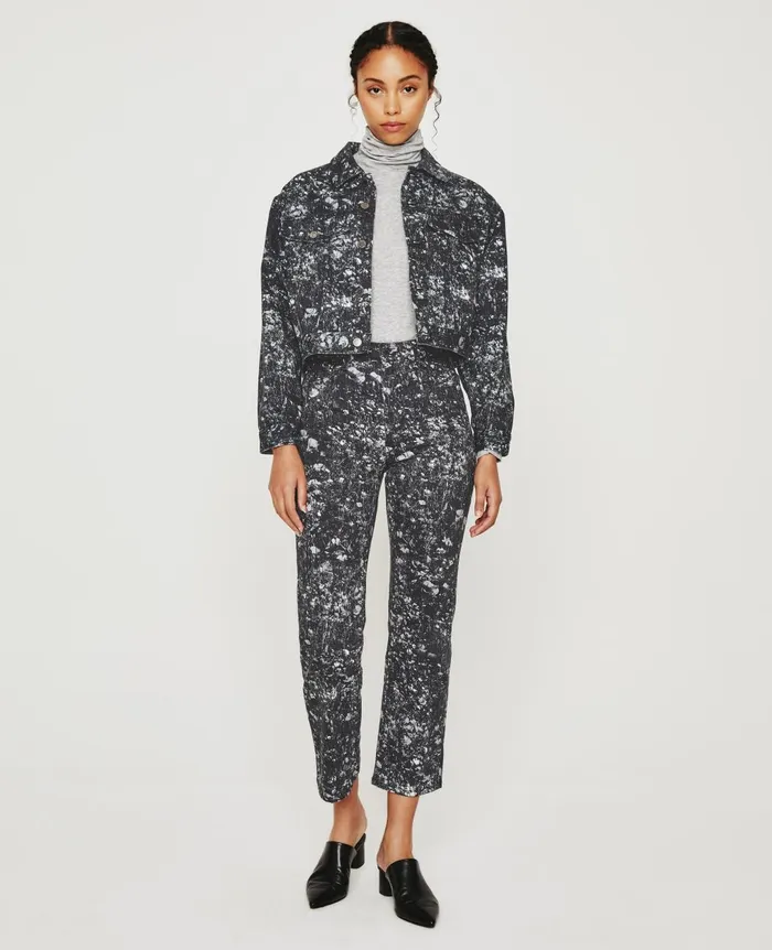 Mirah Jacket Flower Field Black Multi Women AG Jeans Jackets Mirah Jacket Flower Field Black Multi Women AG Jeans Jackets