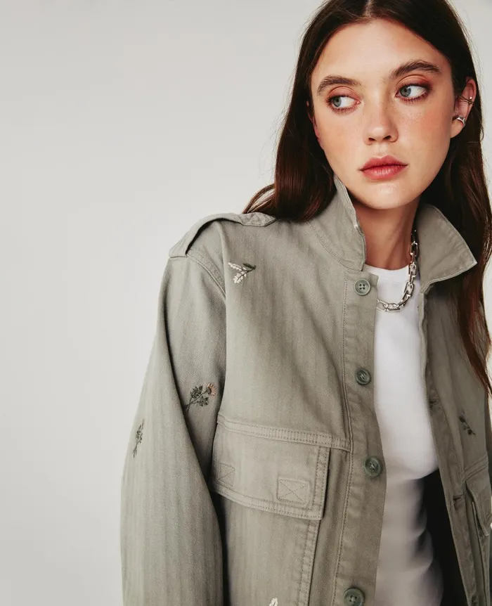 Mirah Utility Eb Super Bloom Rocky River Women AG Jeans Jackets Mirah Utility Eb Super Bloom Rocky River Women AG Jeans Jackets