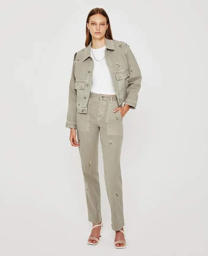 Mirah Utility Eb Super Bloom Rocky River Women AG Jeans Jackets Mirah Utility Eb Super Bloom Rocky River Women AG Jeans Jackets