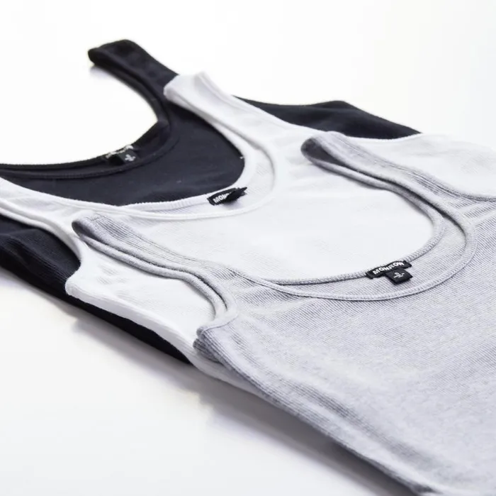 MONROW Tanks Narrow Rib Tank Set 8211 Assorted Colors 8211 Women