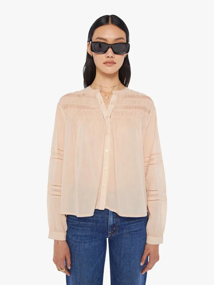 Mother Denim Allie Shirt Sepia 8211 Women