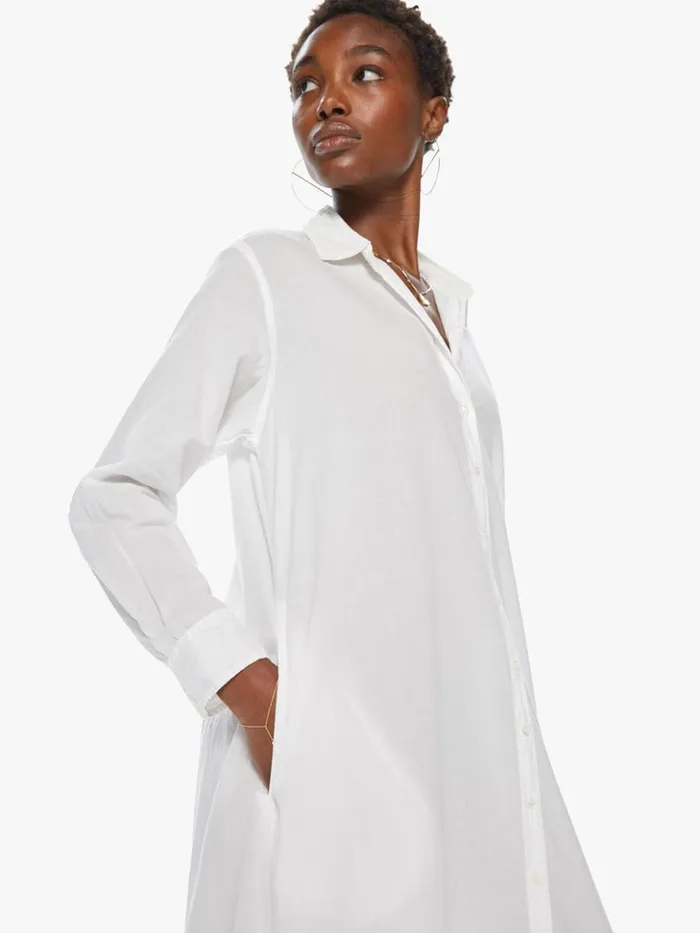 Mother Denim Boden Dress White 8211 Women