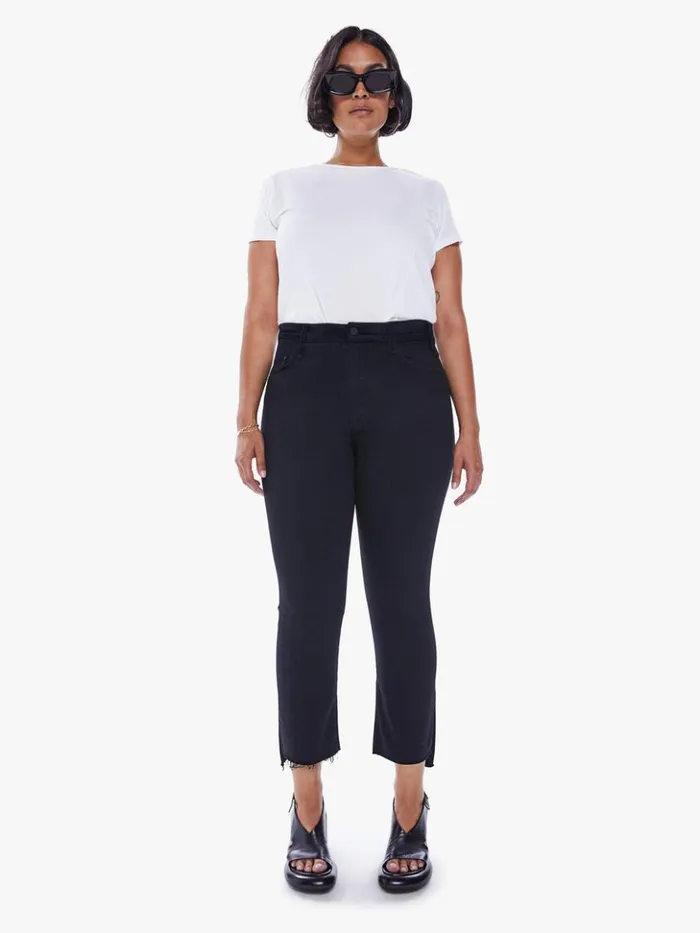Mother Denim Bootcut The Insider Crop Step Fray Wash Not Guilty 8211 Women Mother Denim Bootcut The Insider Crop Step Fray Wash Not Guilty 8211 Women